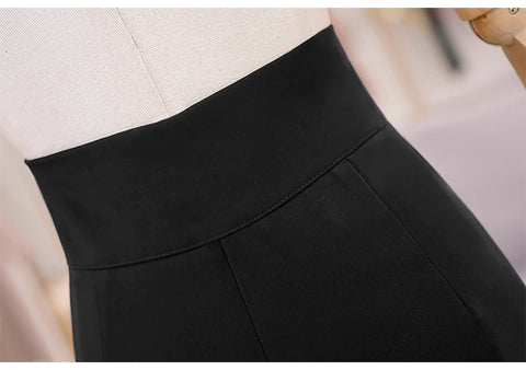 New Spring Casual Straight Loose, Thin And Long High-Waist Wide-Leg Pants CODE: KAR1160
