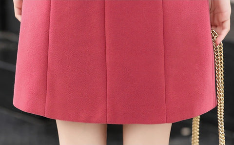 New Spring and Autumn Woolen Long Large Size Coat CODE: KAR1165