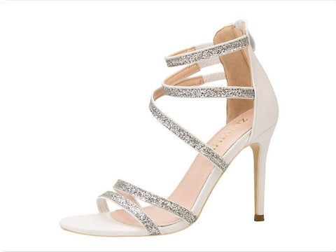 New fashion open toe, nightclub, thin crossed straps, thin high heel sandals CODE: KAR1178