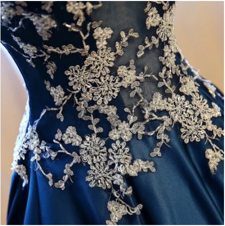 High Neck Party Wear  Dress CODE: KAR1181