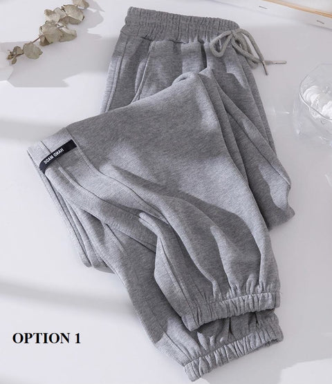New Spring Collection Loose Casual High Waist Slim Straight Multicolor Sweatpants CODE: KAR1192