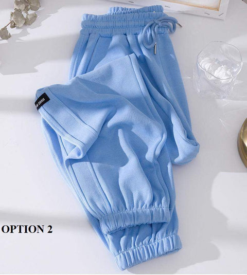 New Spring Collection Loose Casual High Waist Slim Straight Multicolor Sweatpants CODE: KAR1192