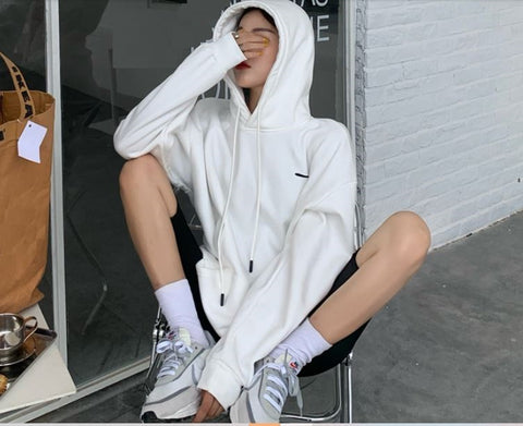 New Loose, Casual, Durable, Soft, Elastic Waist, Long Sleeve Sweatshirt CODE: KAR1193