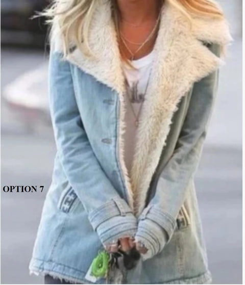 New autumn and winter collection  long sleeves Warm jacket CODE: KAR1199