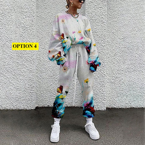 New Collection Fall and Winter Digital Print Grass Pattern Suit CODE: KAR1201