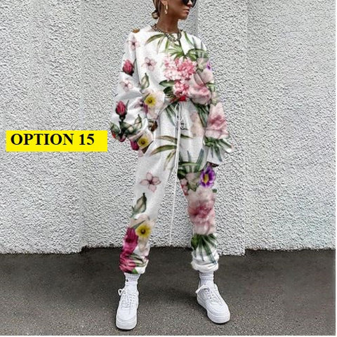 New Collection Fall and Winter Digital Print Grass Pattern Suit CODE: KAR1201
