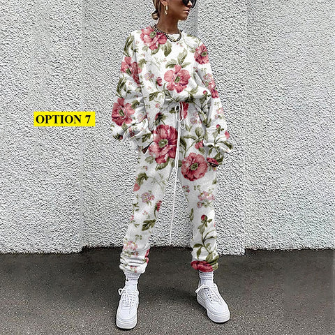 New Collection Fall and Winter Digital Print Grass Pattern Suit CODE: KAR1201