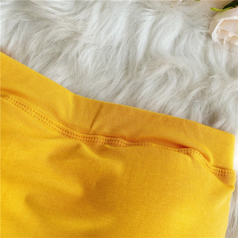 New Collection Casual Strapless Tube Cropped Tank Top CODE: KAR1206
