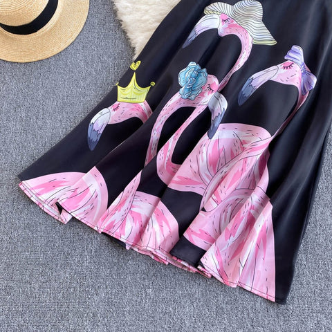 New Black T-Shirt Top, Long Midi Skirt, Two Piece Set CODE: KAR1216