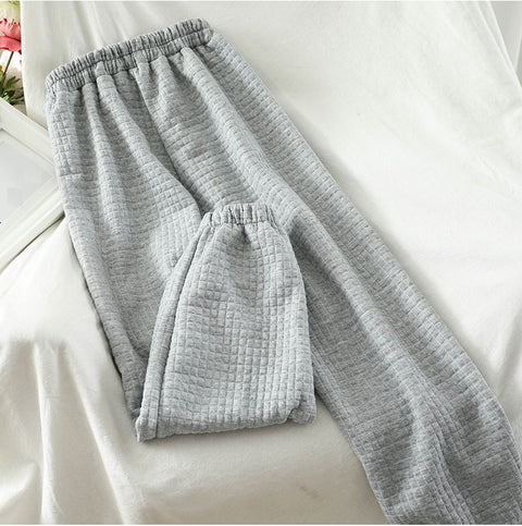 New Solid Color, Zipper, Hoodie, Camis, Harem Pants, Stretch Waist, Trendy Suit 3 Piece Set CODE: KAR1230