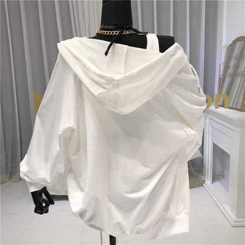 New Casual Sexy Three Piece Set Matching Everything Waistcoat, Shorts, Hooded Zipper Jacket CODE: KAR1233