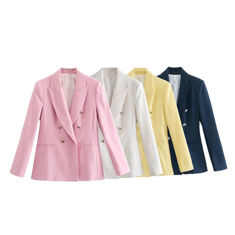 New Double Breasted, Elegant Blazer and Pants Set CODE: KAR1237