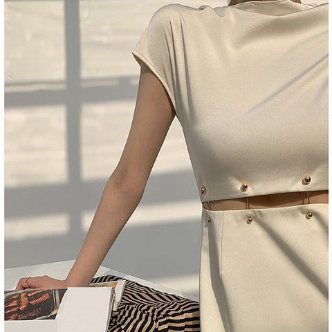 New fashion, long, with detachable pearl buckle, at the waist, Elegant  high end, sweet fairy dress CODE: KAR1241