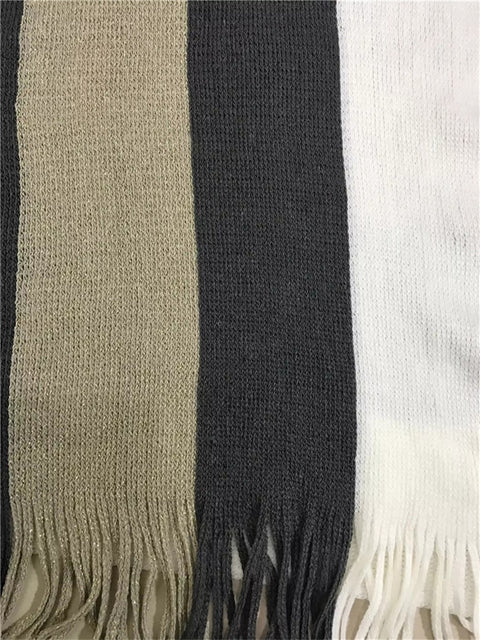 Winter New Fashion  Cape, Striped Shawl CODE: KAR1242
