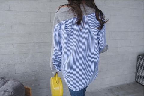V-neck wool cardigan, pretty with buttons, in patchwork top CODE: KAR1243