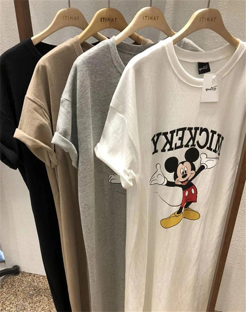 Disney- Short Sleeve with Mickey Cartoon, High Quality T-Shirt CODE: KAR1249