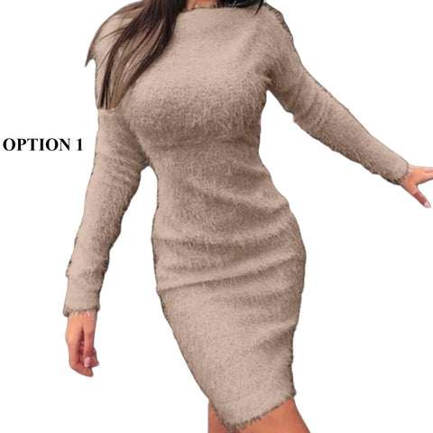 New fashionable  long sleeve, solid color sweater CODE: KAR1260