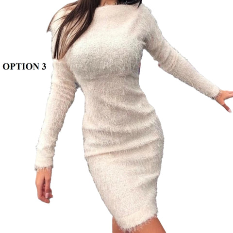 New fashionable  long sleeve, solid color sweater CODE: KAR1260