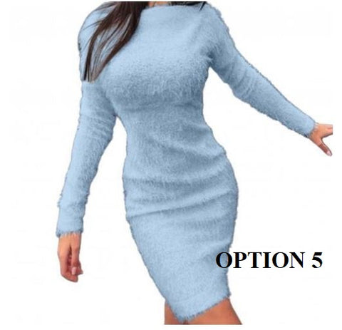 New fashionable  long sleeve, solid color sweater CODE: KAR1260