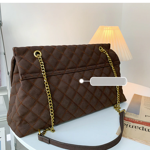 New collection Large capacity ,good quality rhombic chain bag CODE: KAR1262
