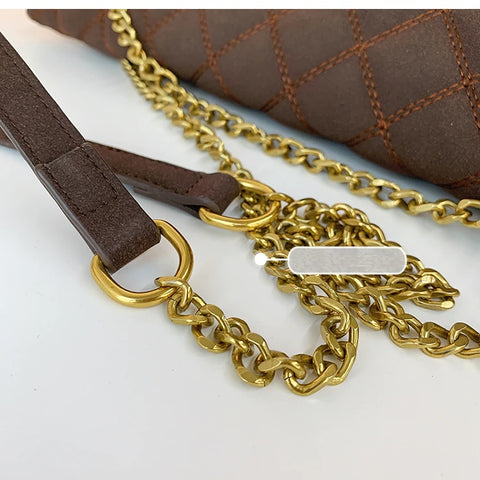 New collection Large capacity ,good quality rhombic chain bag CODE: KAR1262