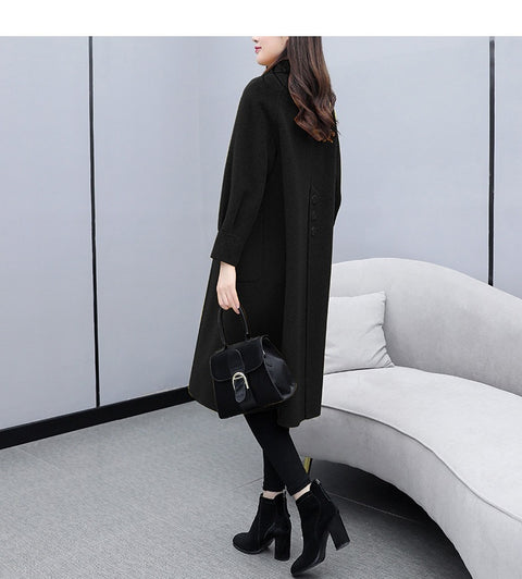 New stylish wool winter long, coat CODE: KAR1265