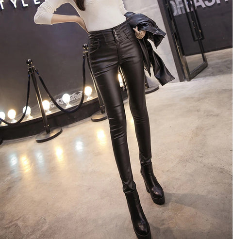 New Velvet,Slim, Elastic, Pencil Winter Warm Pant CODE: KAR1267