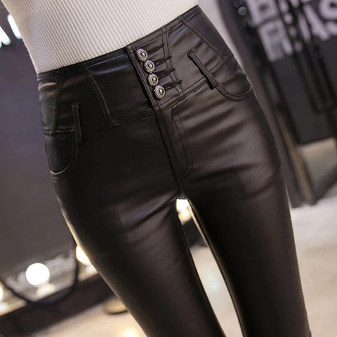 New Velvet,Slim, Elastic, Pencil Winter Warm Pant CODE: KAR1267