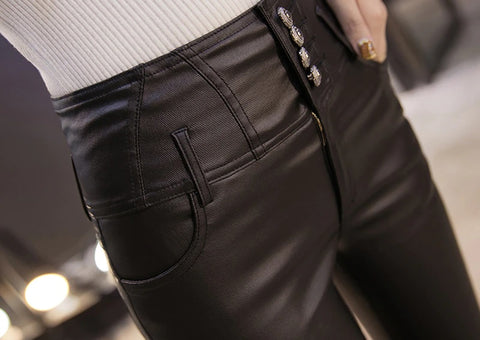 New Velvet,Slim, Elastic, Pencil Winter Warm Pant CODE: KAR1267