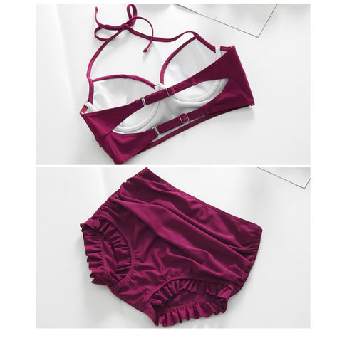 New Collection, Push Up Bra, Two Piece Set, with Cover-Up, Bikini, Beachwear, Sexy Swimsuit CODE: KAR1275
