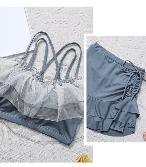 new summer collection Sexy, cute, Slim, open back, high waist, Pink 2-piece swimsuit CODE: KAR1276