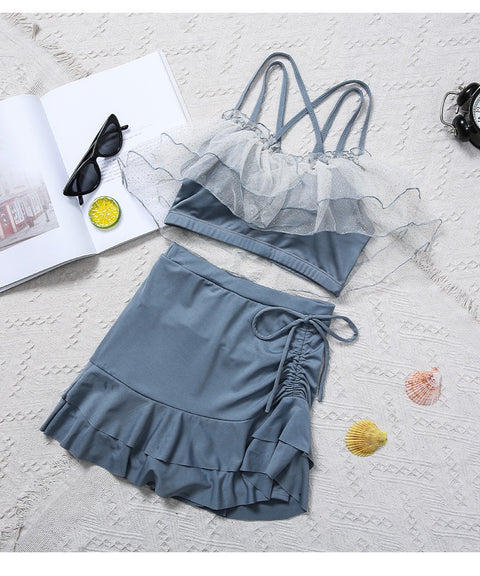 new summer collection Sexy, cute, Slim, open back, high waist, Pink 2-piece swimsuit CODE: KAR1276