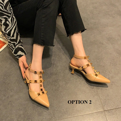 New Pointed Stiletto, Simple, High Heel Shoes CODE: KAR1280