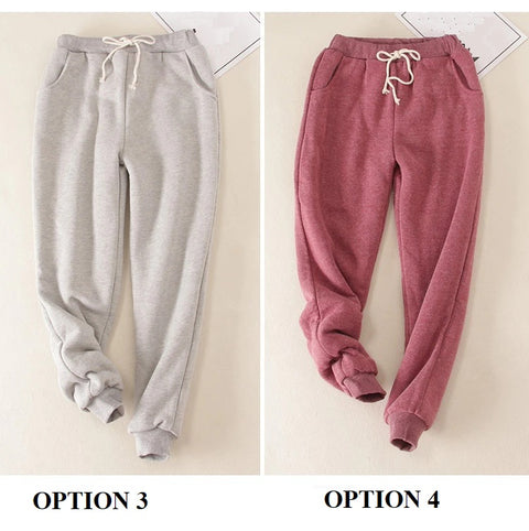 New fall winter collection, loose and thick, sweatpants CODE: KAR1295
