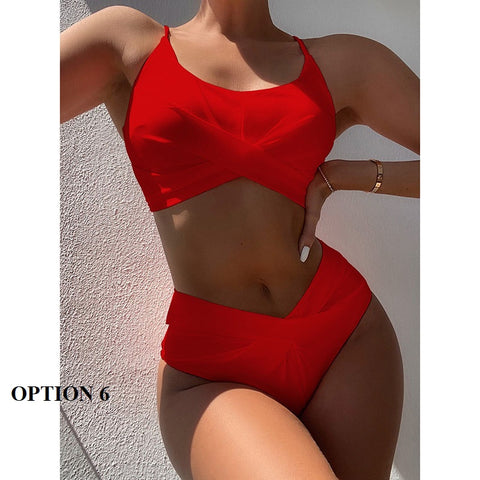 New  Sexy, Summer, Push-Up, High Waist, Twist, Swimsuit CODE: KAR1297