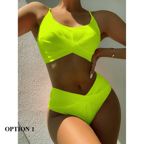 New  Sexy, Summer, Push-Up, High Waist, Twist, Swimsuit CODE: KAR1297