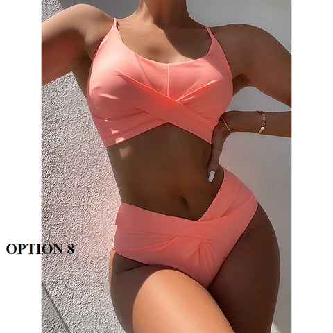 New  Sexy, Summer, Push-Up, High Waist, Twist, Swimsuit CODE: KAR1297