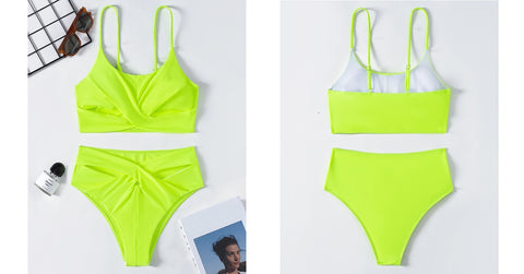 New  Sexy, Summer, Push-Up, High Waist, Twist, Swimsuit CODE: KAR1297