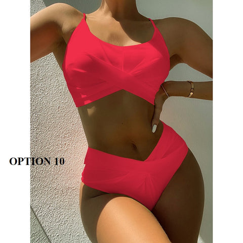 New  Sexy, Summer, Push-Up, High Waist, Twist, Swimsuit CODE: KAR1297