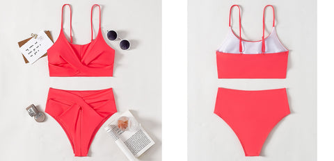 New  Sexy, Summer, Push-Up, High Waist, Twist, Swimsuit CODE: KAR1297