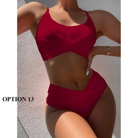 New  Sexy, Summer, Push-Up, High Waist, Twist, Swimsuit CODE: KAR1297