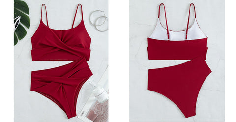 New  Sexy, Summer, Push-Up, High Waist, Twist, Swimsuit CODE: KAR1297