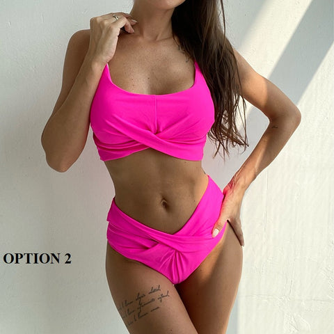 New  Sexy, Summer, Push-Up, High Waist, Twist, Swimsuit CODE: KAR1297