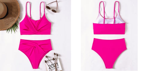 New  Sexy, Summer, Push-Up, High Waist, Twist, Swimsuit CODE: KAR1297