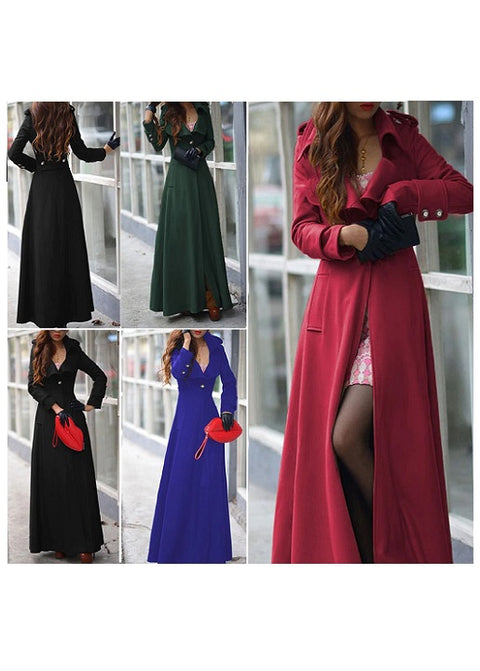 New Fashionable Windbreaker Long Coat CODE: KAR1301