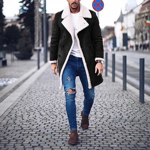 Mens  Casual, Fashionable, Slim, Fall and Winter, Long Sleeve Turn Down Collar Jacket CODE: KAR1305