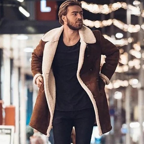Mens  Casual, Fashionable, Slim, Fall and Winter, Long Sleeve Turn Down Collar Jacket CODE: KAR1305