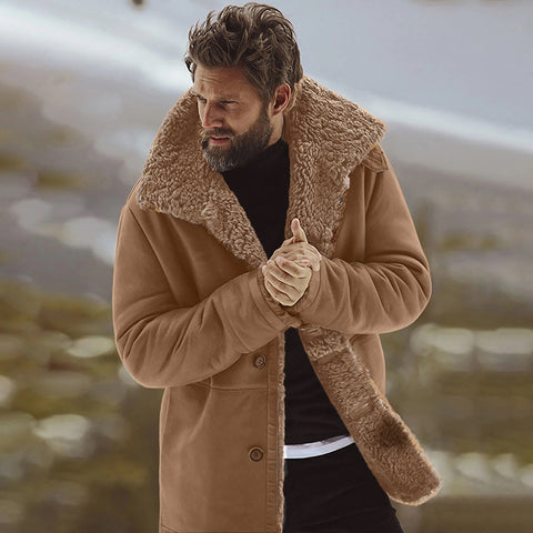 Mens Fashionable, High Quality  Wool Lined Warm Jacket CODE: KAR1310