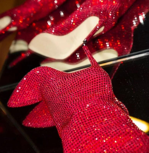 New Fall / Winter Collection, Sexy, Thin Heel Rhinestone Boots CODE: KAR1343