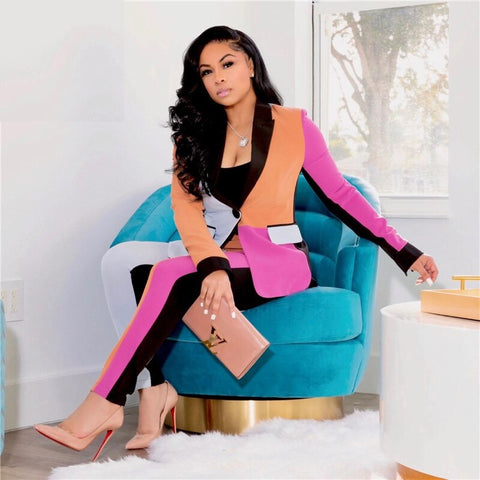 New High Quality, Stylish, Sexy, Daily, Youth, High Waist, Long Sleeve Set CODE: KAR1345